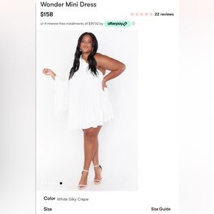 Show Me Your MuMu Wonder Mini Dress